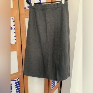 Elegant Gray Women's Skirt